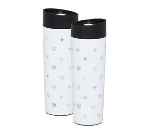 Termosmuki Art Deco Stars 340 ml lumihiutaleet AMBITION