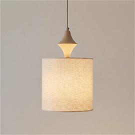Amura-riippuvalaisin, beige/hiekka, kangas, Ø 25 cm, E27