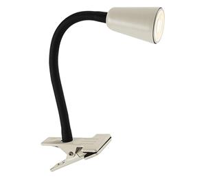 Rabalux 74091 - Pöytävalaisin klipsillä ALDO 1xGU10/7W/230V kermanvärinen