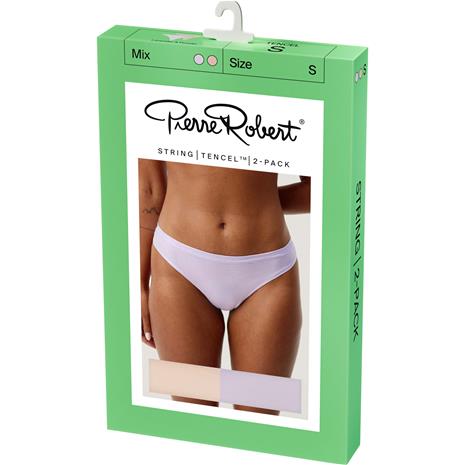 Pierre Robert String Tencel X2 Powder & Lavendel L