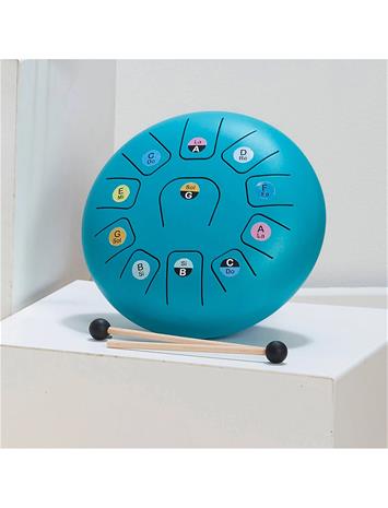 Vilac Musical Instrument - Tongue Drum 11 Notes - Blue - ONE SIZE