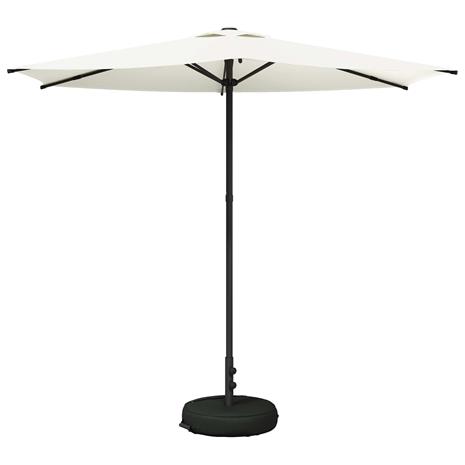 vidaXL Puutarhavarjo 270 x 270 cm Polyesteri Suorakaide Kerma