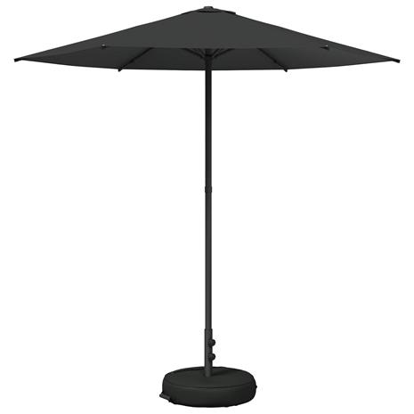 vidaXL Puutarhavarjo 230 x 230 cm Polyesteri Suorakaide Antrasiitti