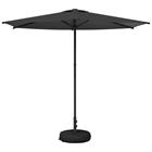 vidaXL Puutarhavarjo 270 x 270 cm Polyesteri Suorakaide Antrasiitti