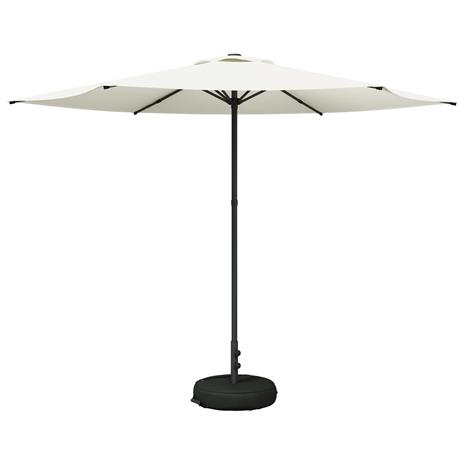 vidaXL Puutarhavarjo 300 x 300 cm Polyesteri Suorakaide Kerma