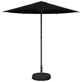 vidaXL Puutarhavarjo 230 x 230 cm Polyesteri Suorakaide Musta