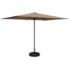 vidaXL Puutarhavarjo 200 x 300 cm Polyesteri Suorakaide Taupe