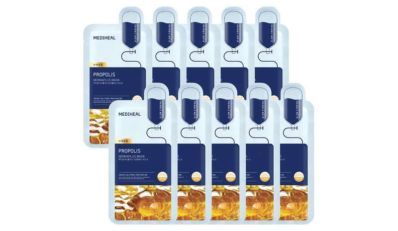 Mediheal Dermaplus Propolis Mask 10 kpl