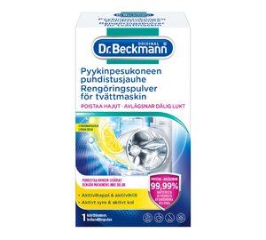 Dr. Beckmann 250 g pyykinpesukoneen puhdistusjauhe