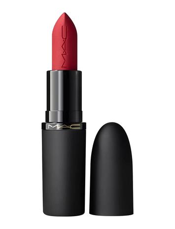 MAC Cosmetics Powder Kiss Hazy Matte Lipstick Ruby New