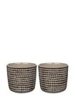 Marimekko Home Siirtola. Cup 2Dl W/Out H 2Pcs - Brown - 20 CL