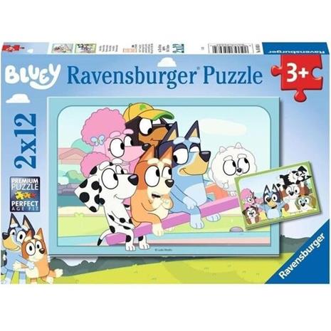 Ravensburger Palapelit Bluey 2x12 Palaa