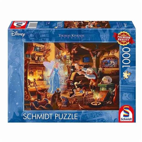 Schmidt Thomas Kinkade: Disney Geppettos Pinocchio 1000p palapeli