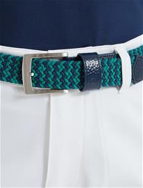 FootJoy Fj Wn Braided Belt - Navy - 85