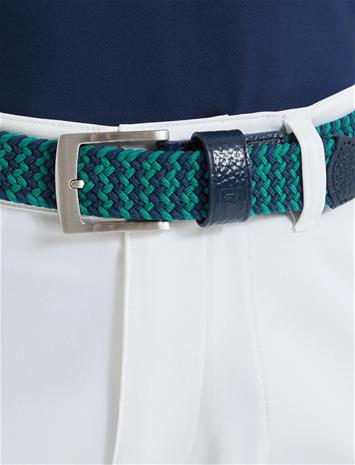 FootJoy Fj Wn Braided Belt - Navy - 85