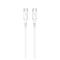 GEAR USB-C to USB-C 2.0 Charging Cable 0.5m - White – kuva 2
