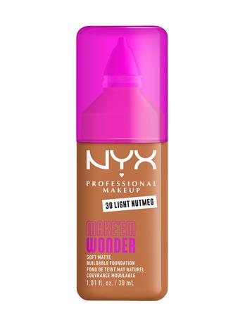 NYX PROFESSIONAL MAKEUP Make Em Wonder Foundation 30 Light Nutmeg