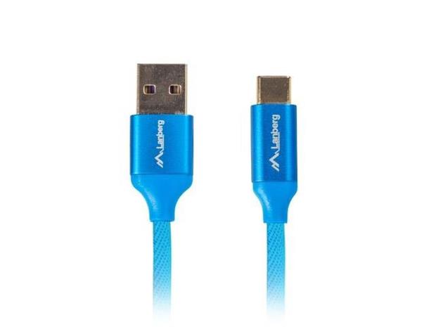 Lanberg Premium - USB-C cable - USB-C to USB - 1 m