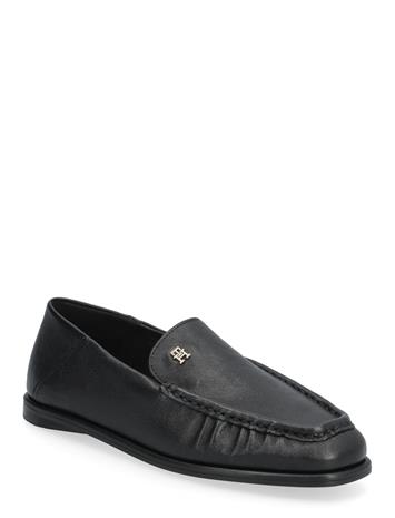 Tommy Hilfiger Hilfiger Smooth Leather Loafer - Brown - 42