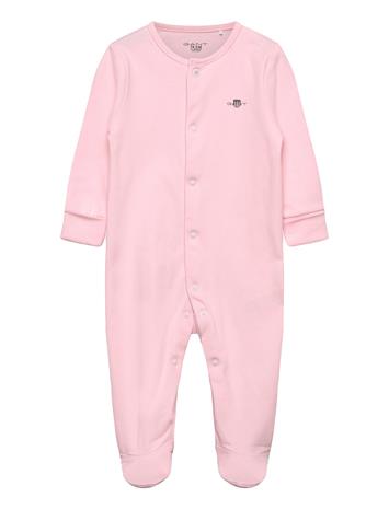 Gant Kids Shield Ls Romper - Pink - 98