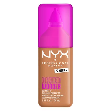 NYX PROFESSIONAL MAKEUP Make Em Wonder Foundation 22 Medium