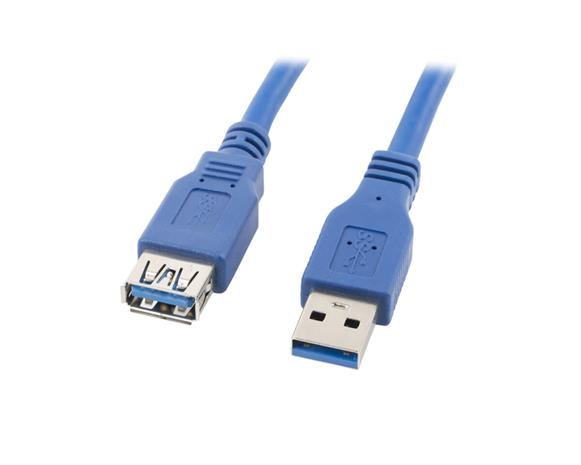Lanberg - USB extension cable - USB Type A to USB Type A - 1.8 m