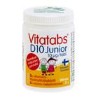Vitatabs D 10 Junior D3-vitamiini-täysksylitolitabletti 100 tabl ravintolisä