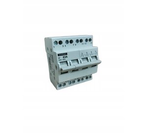 Modulaarinen kytkin 4p 63a I-0-ii