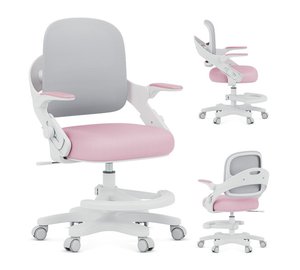 Lasten työtuoli Junior 4.3 Pink-grey