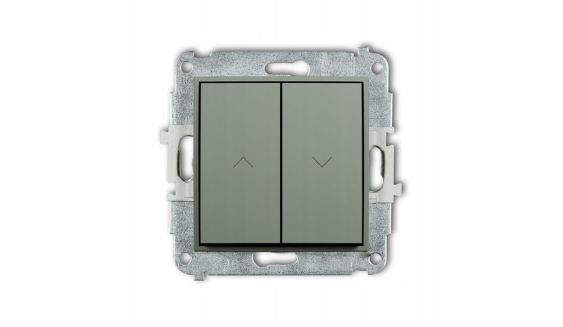 Karlik Mini Blind Button, Sage