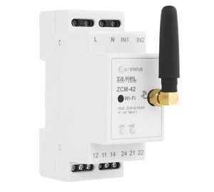 WiFi ajastin ZCM-42 2XNO/NC 16A