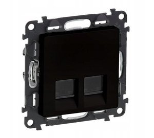 Legrand Valena Life Rj45 Cat. 6a Stp musta pistorasia