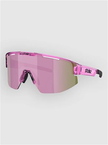 BLIZ Active Eyewear Matrix Small Transparant Pink Aurinkolasit brown w rose multi