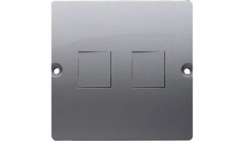 Simon Basic Keystone Connector Cap, Double, ruostumatonta terästä