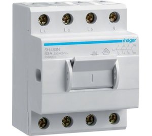 Hager Kompaktierotin 63a 4p Sh463n