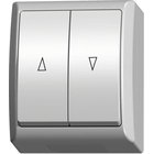 Ospel Fala kaksoiskytkin kaihtimille, Ip44
