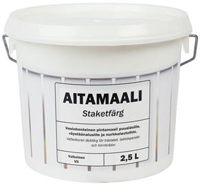 Basic valkoinen 2,5L aitamaali