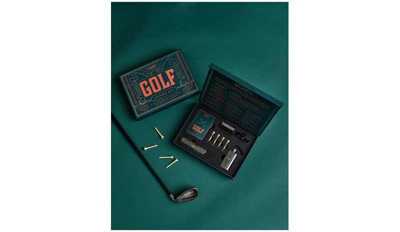 Gentlemen's Hardware Gentlemen's Hardware Golf Lovers Kit - Orange - ONE SIZE