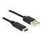 DELOCK-kaapeli USB TYPE-C male -> USB 2.0 AM 1.0 M – kuva 1