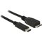 Delock USB Type-C(M)-USB Micro BM 3.1, 50cm – kuva 1