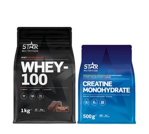 Whey-100 1 kg + Creatine Monohydrate 500g