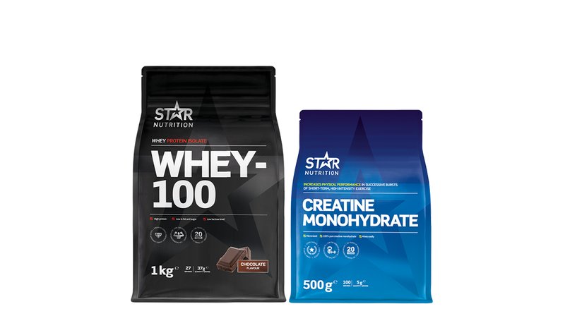 Whey-100 1 kg + Creatine Monohydrate 500g