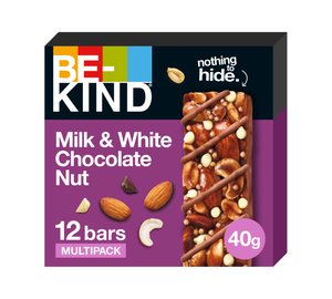 12 x BeKind Bar 40 g Milk & White Chocolate Nut