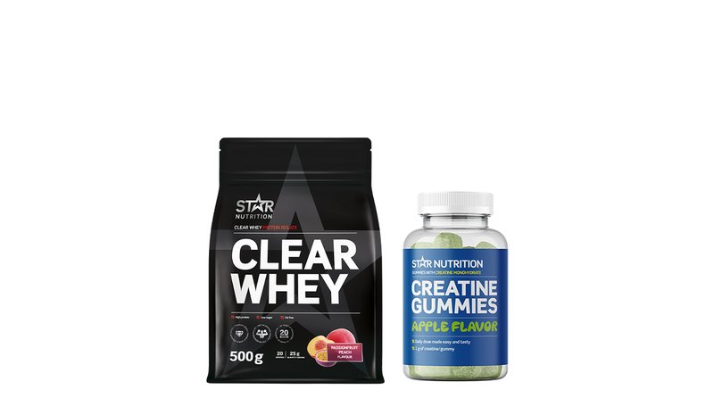Clear Whey 500g + Creatine Gummies
