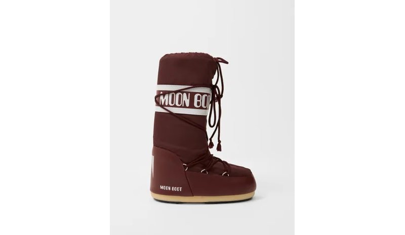Moon Boot - Punainen - Mb Icon Nylon