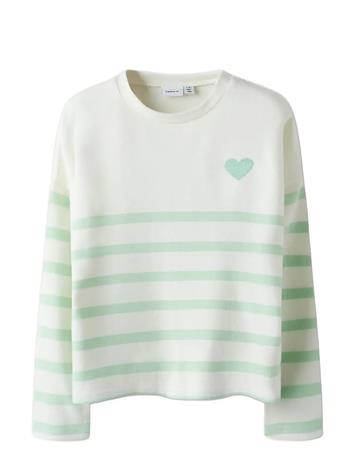 name it Nkfline Ls Knit Ps Noos Tops Knitwear Pullovers Multi/patterned Name It