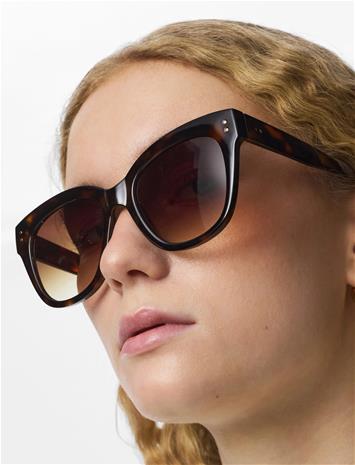 Pieces Pcbelina Sunglasses Noos Bc - Brown - ONE SIZE