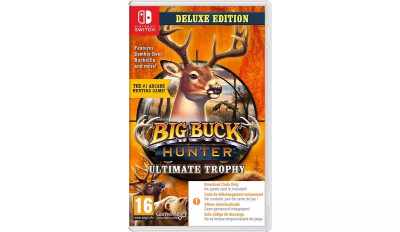 Big Buck Hunter Arcade - Deluxe Edition, Nintendo Switch -peli – kuva 1/1