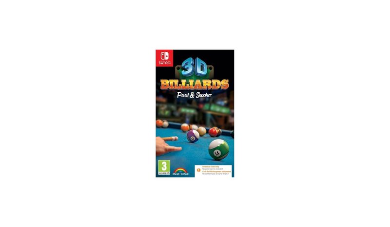 3D Billiards: Pool and Snooker, Nintendo Switch -peli