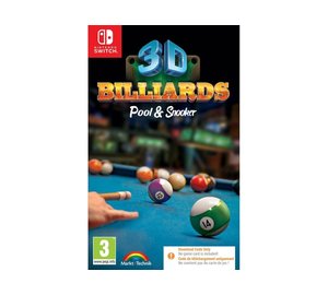 3D Billiards: Pool and Snooker, Nintendo Switch -peli